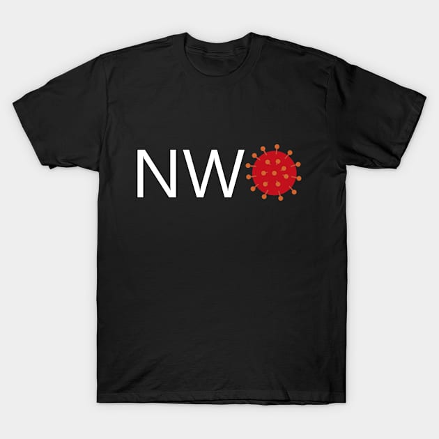 NWO Corona Virus T-Shirt by BK55